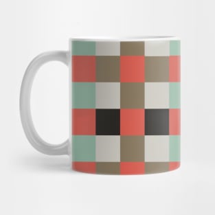 Geometric Hip Checkered Pattern Mug